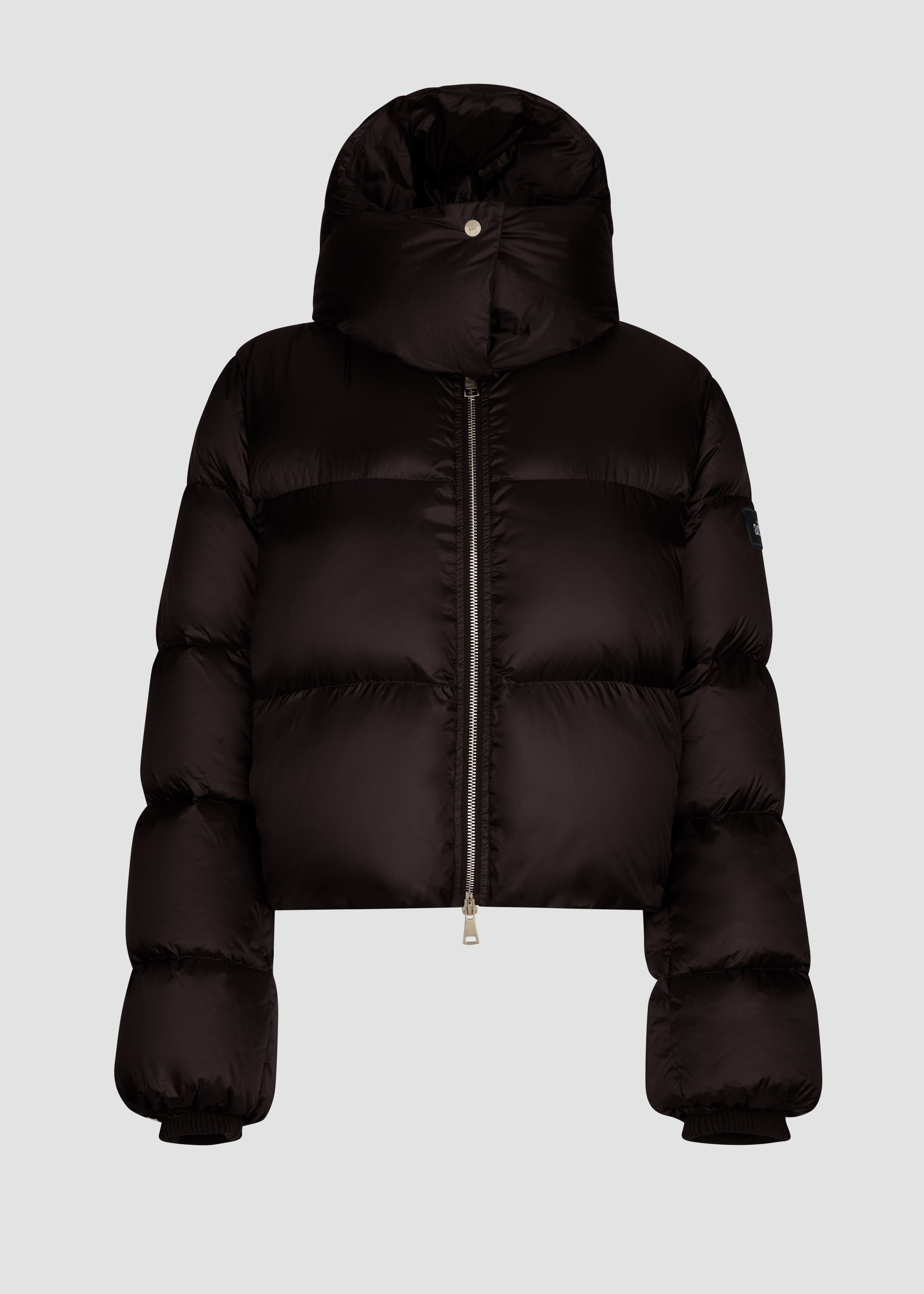 AW24 FCRB NYLON HOODED JACKET XL ブラック Hooded Bomber Jacket - Stone Jacket in Black Soft Nylon