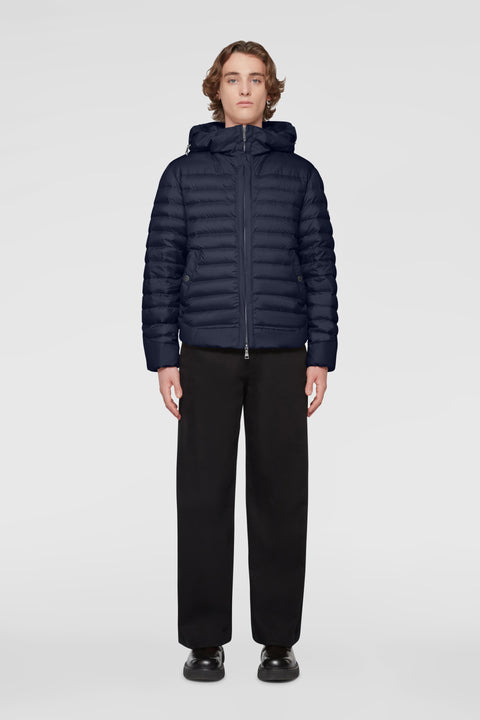 Cocoon & Cotton Hooded Down Jacket