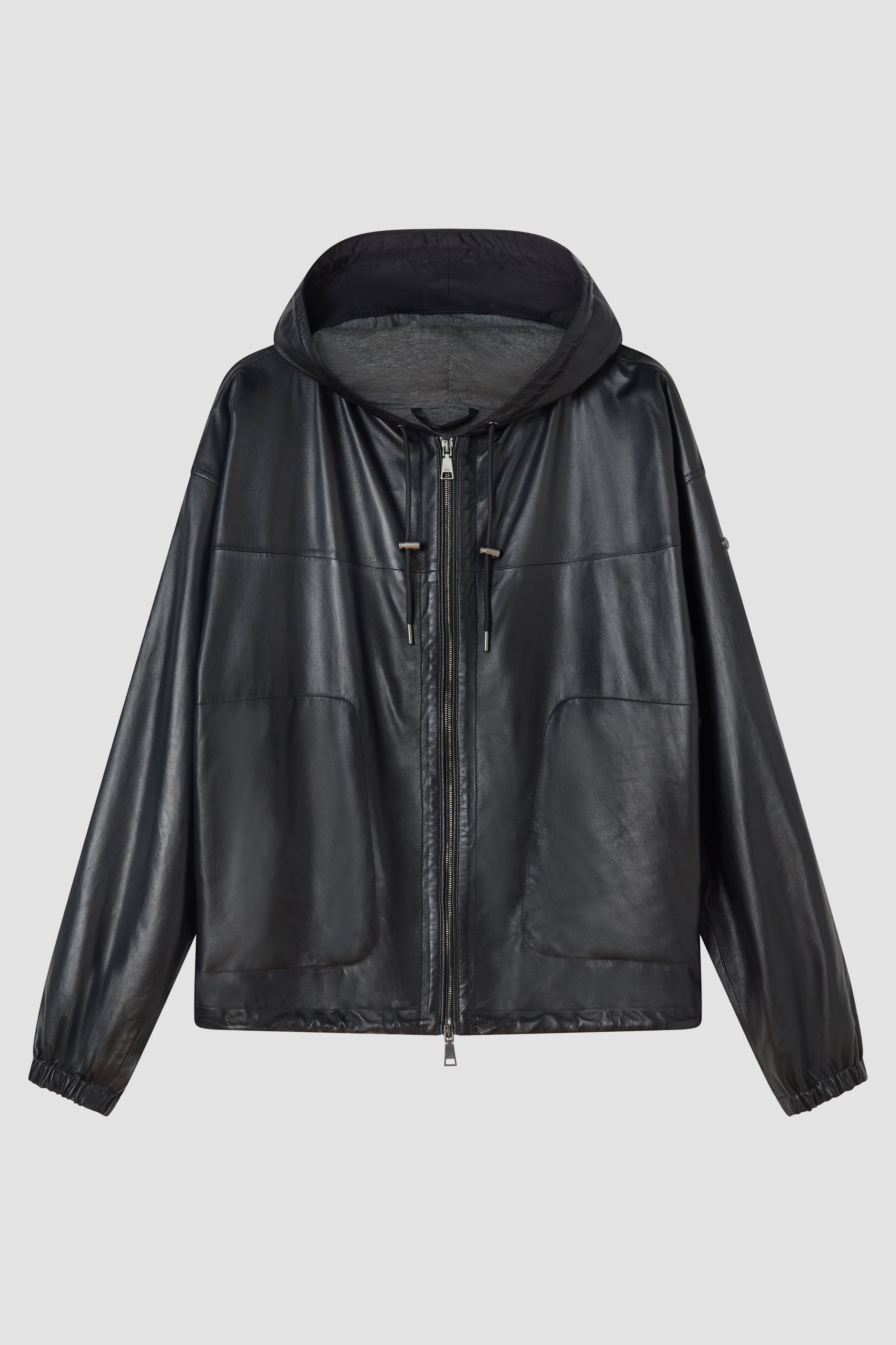 Leather Jacket with Hood - ADD Official