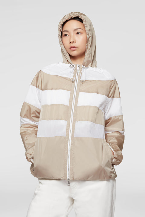 Nylontaf Striped Wind Jacket