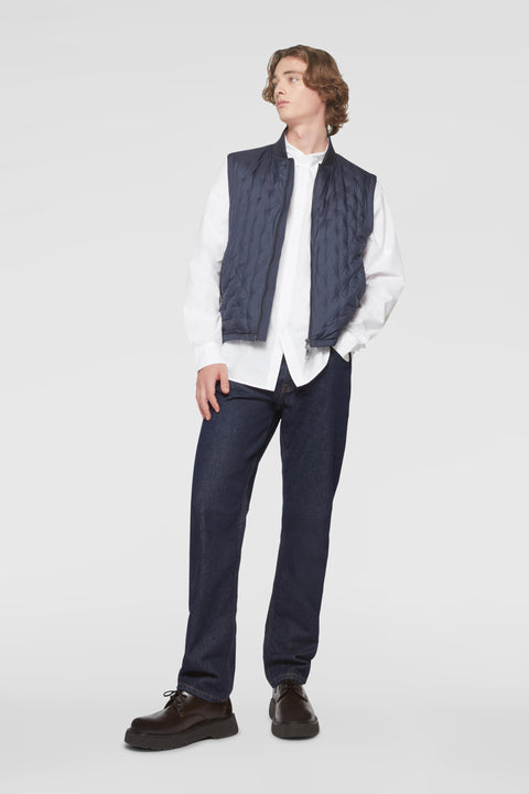 Soft 2 Layers Jacquard Down Vest