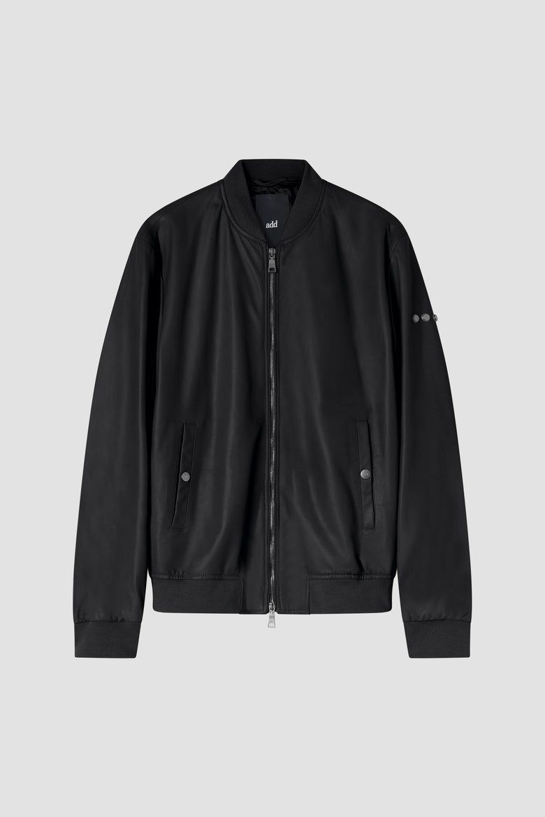 leather bomber