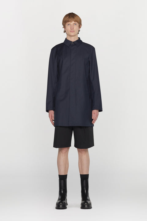 Carcoat in three-layer waterproof technical fabric