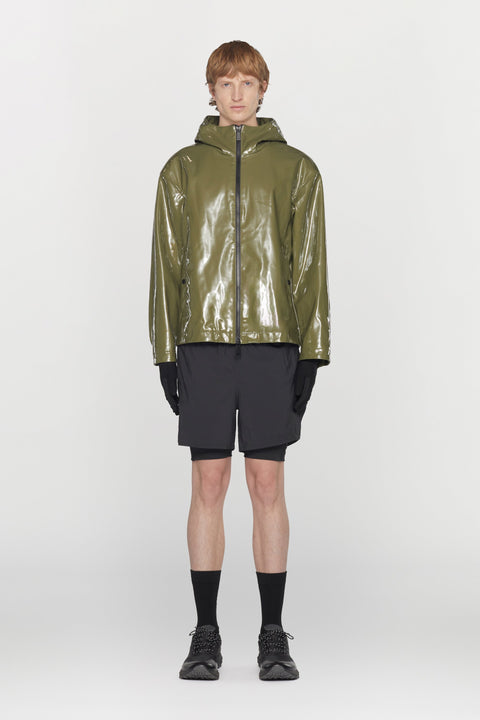 Gender neutral jacket in waterproof and windproof technical